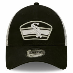 Chicago White Sox New Era Logo Patch 9FORTY Trucker Snapback Hat - MLB Hats