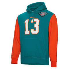 Miami Dolphins Dan Marino  Retired Player Name & Number Pullover Hoodie | NFL Outlet