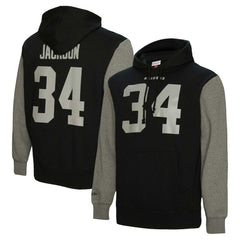 Las Vegas Raiders Bo Jackson  Retired Player Name & Number Pullover Hoodie | NFL On sale