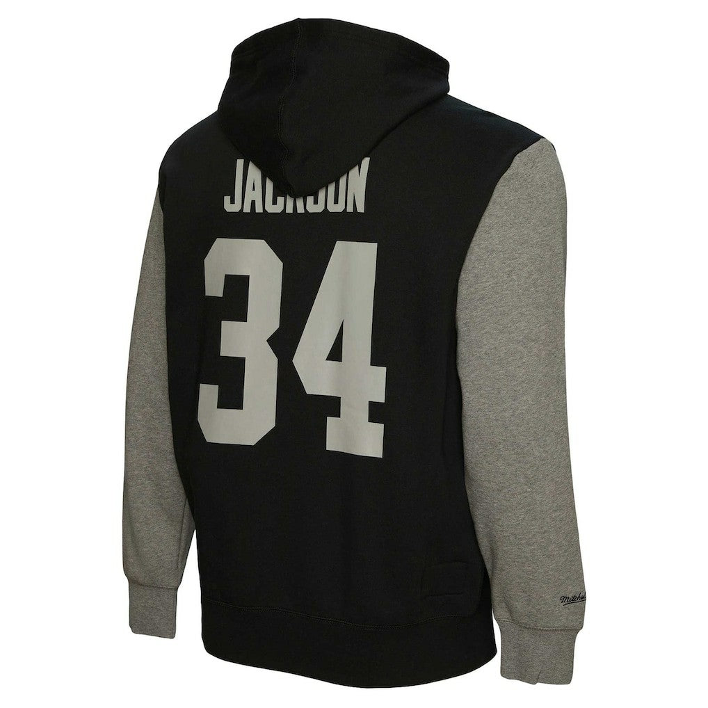 Las Vegas Raiders Bo Jackson  Retired Player Name & Number Pullover Hoodie | NFL On sale