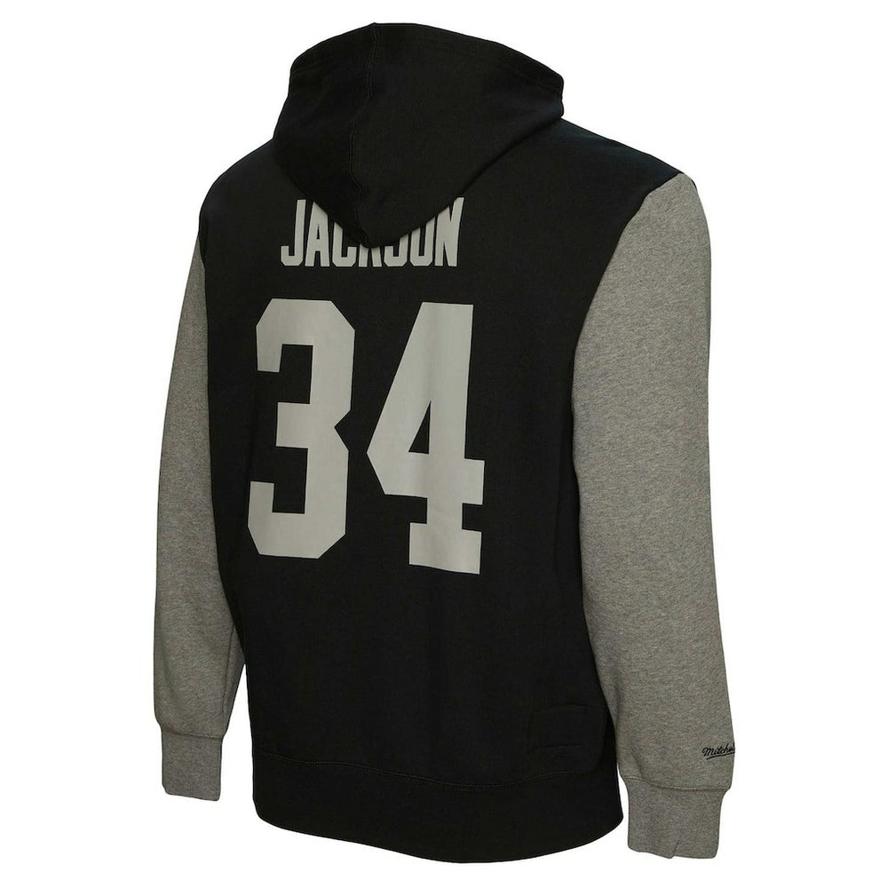 Las Vegas Raiders Bo Jackson  Retired Player Name & Number Pullover Hoodie | NFL On sale