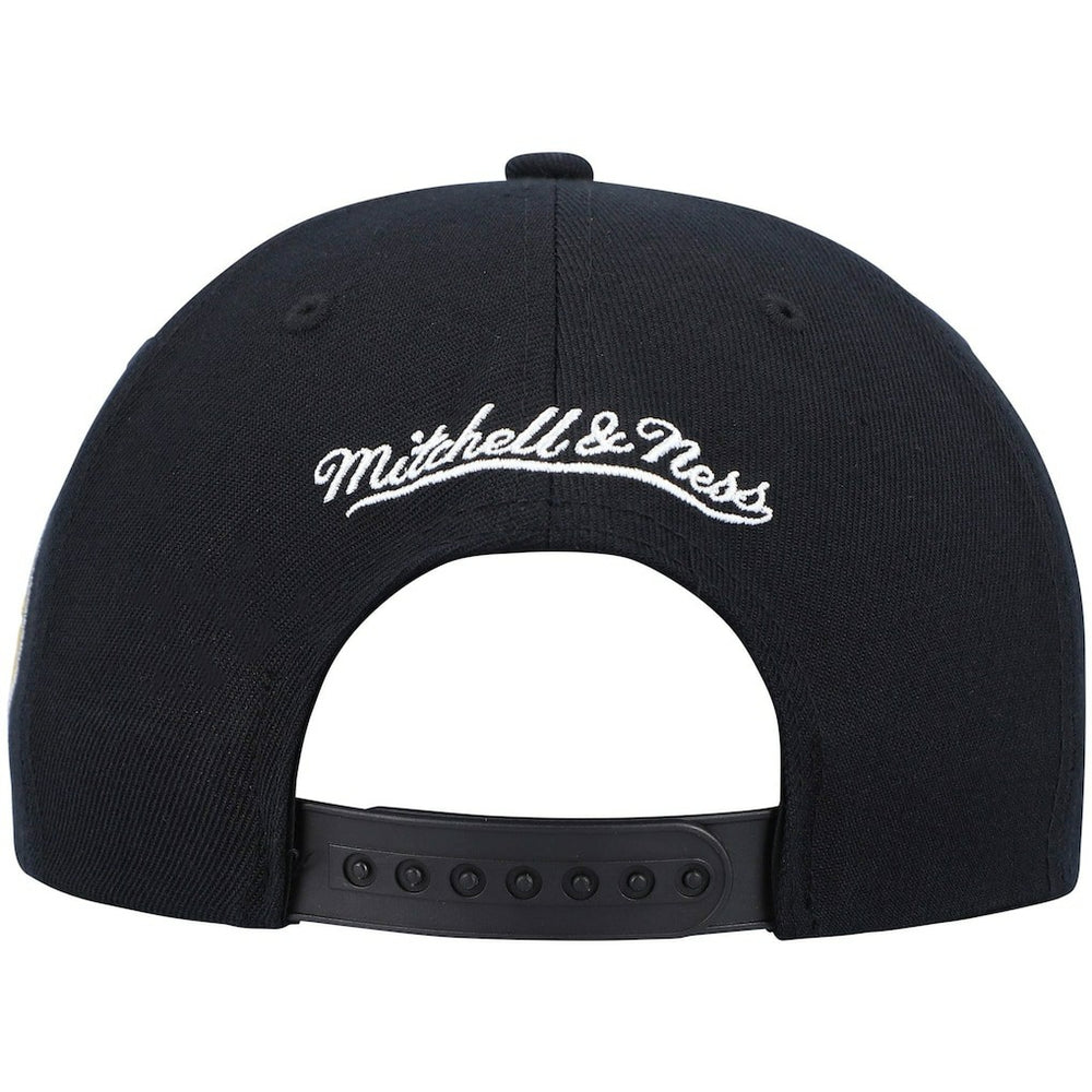 Black Indiana Pacers Hardwood Classics Script 2.0 Snapback Hat | NBA