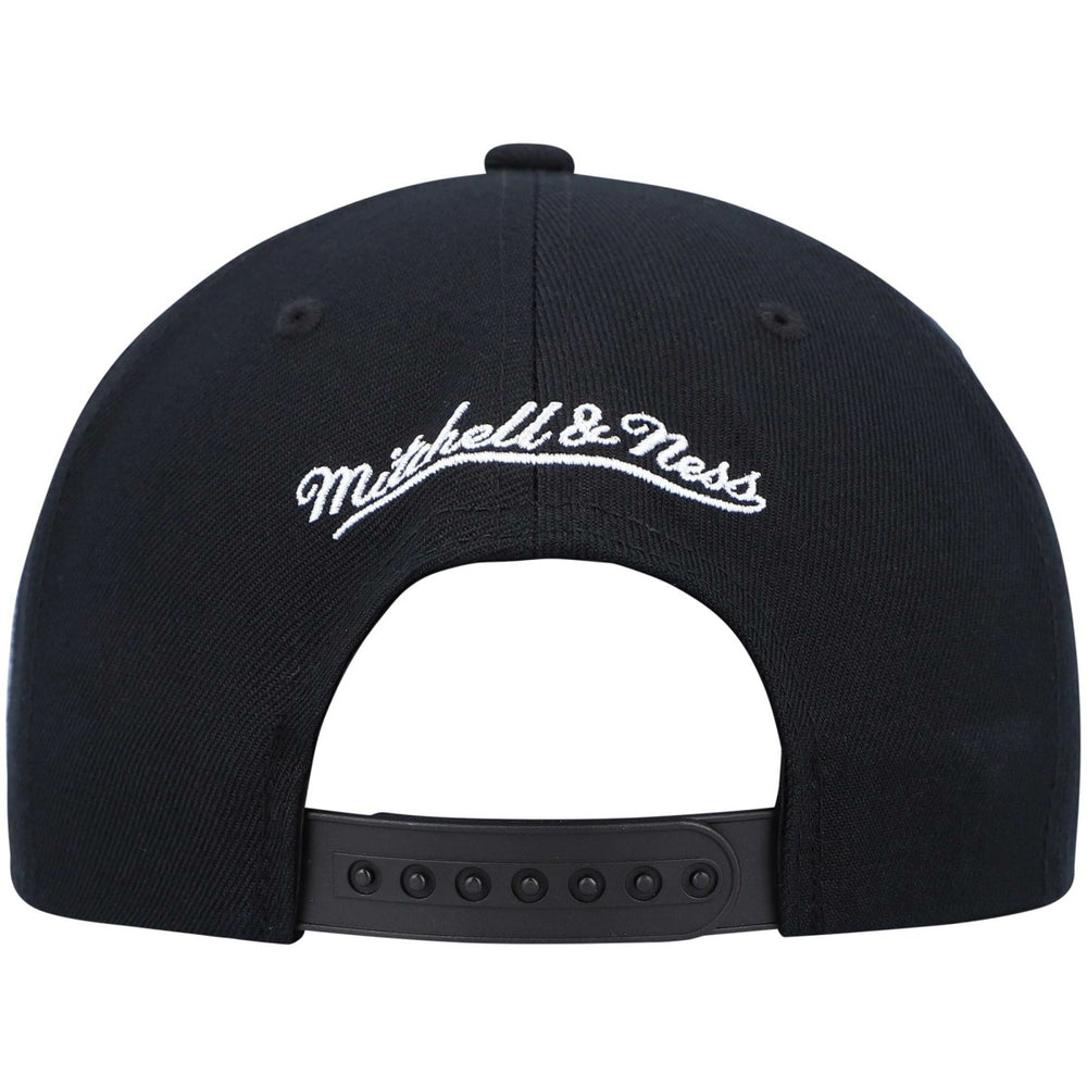 Black Minnesota Timberwolves Hardwood Classics Script 2.0 Snapback Hat | NBA