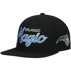 Black Orlando Magic Hardwood Classics Script 2.0 Snapback Hat sale | NBA