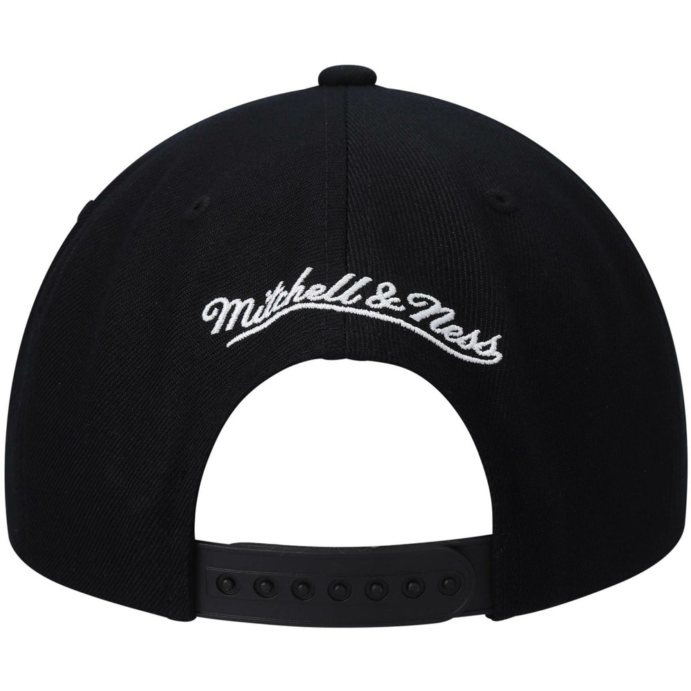 Black Sacramento Kings Hardwood Classics Script 2.0 Snapback Hat | NBA
