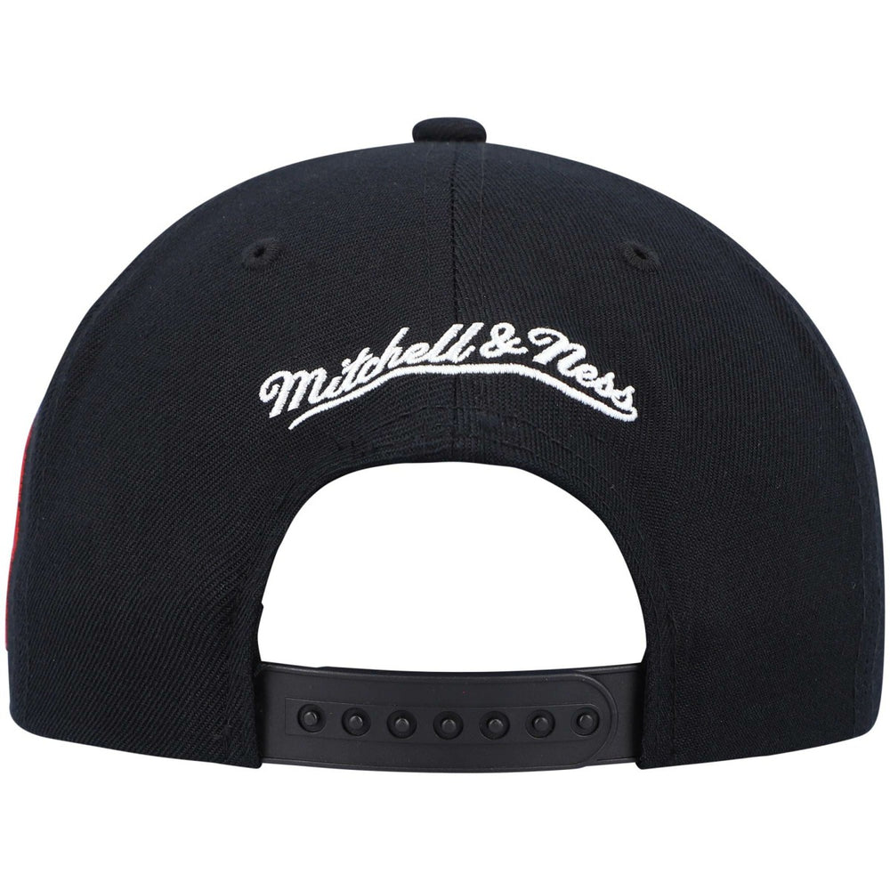 Black Toronto Raptors Hardwood Classics Script 2.0 Snapback Hat | NBA