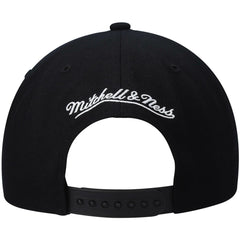Black Utah Jazz Hardwood Classics Script 2.0 Snapback Hat | NBA