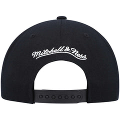 Black Washington Wizards Hardwood Classics Script 2.0 Snapback Hat | NBA