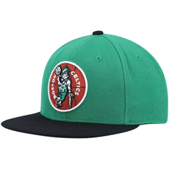 Kelly Green/Black Boston Celtics Hardwood Classics Team Two-Tone 2.0 Snapback Hat | NBA