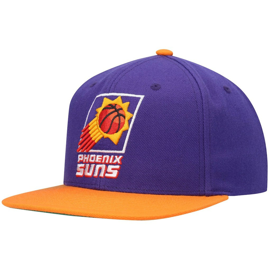 Purple/Orange Phoenix Suns Hardwood Classics Team Two-Tone 2.0 Snapback Hat sale | NBA