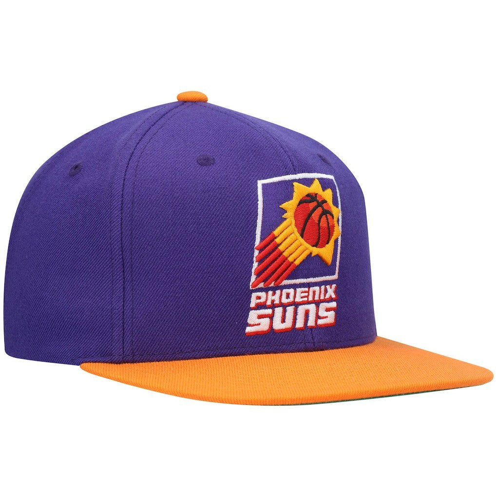 Purple/Orange Phoenix Suns Hardwood Classics Team Two-Tone 2.0 Snapback Hat sale | NBA