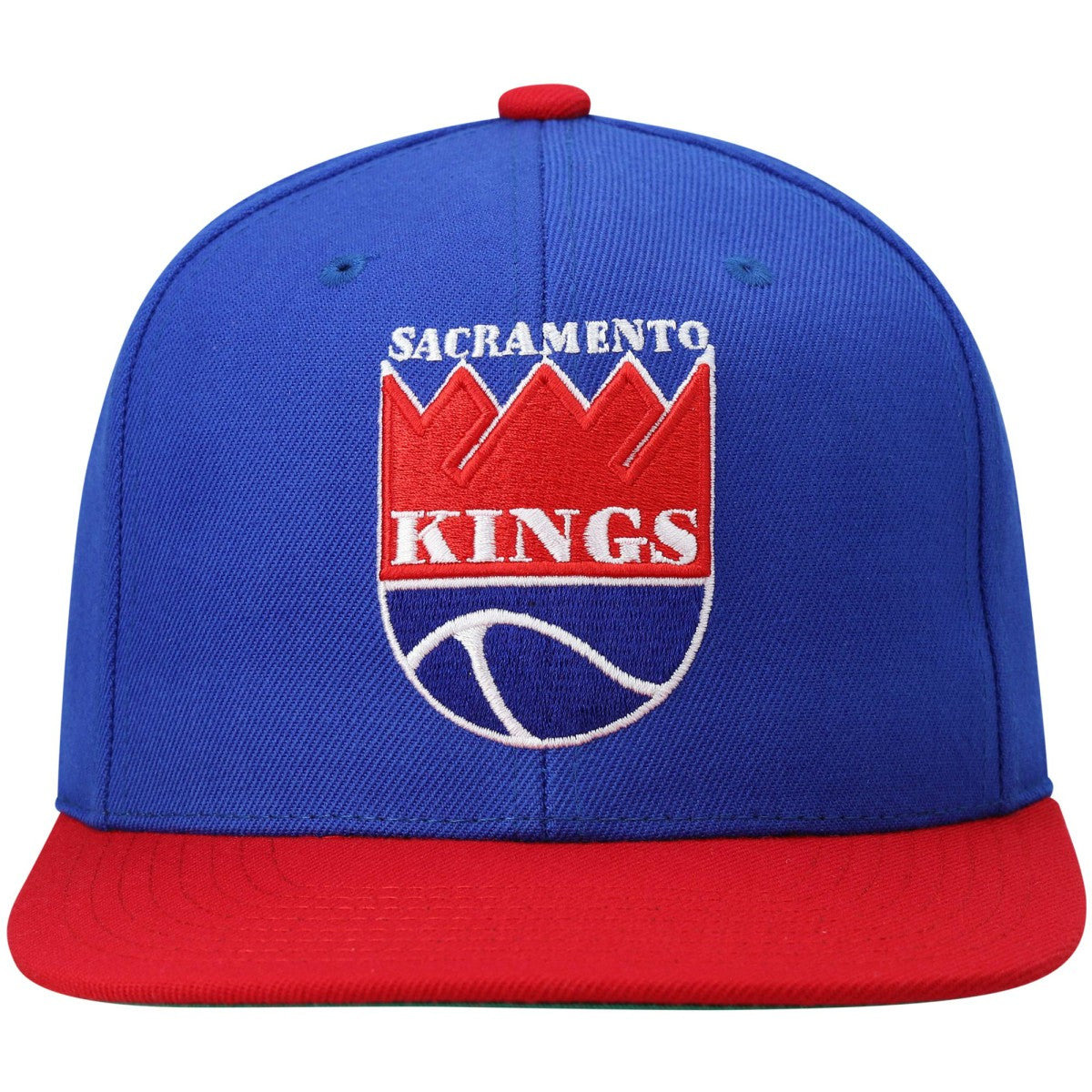 Blue/Red Sacramento Kings Hardwood Classics Team Two-Tone 2.0 Snapback Hat | NBA