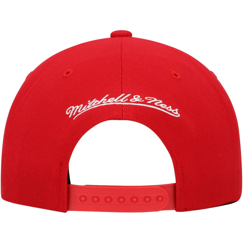 Red Atlanta Hawks Hardwood Classics Team Ground 2.0 Snapback Hat | NBA