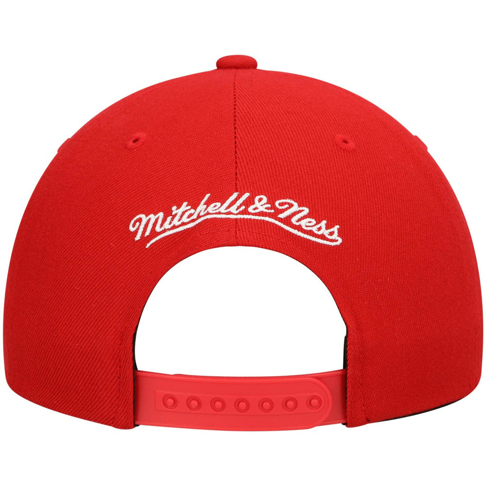 Red Miami Heat Hardwood Classics Team Ground 2.0 Snapback Hat | NBA