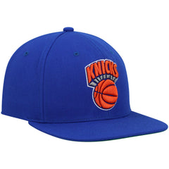 Blue New York Knicks Hardwood Classics Team Ground 2.0 Snapback Hat | NBA
