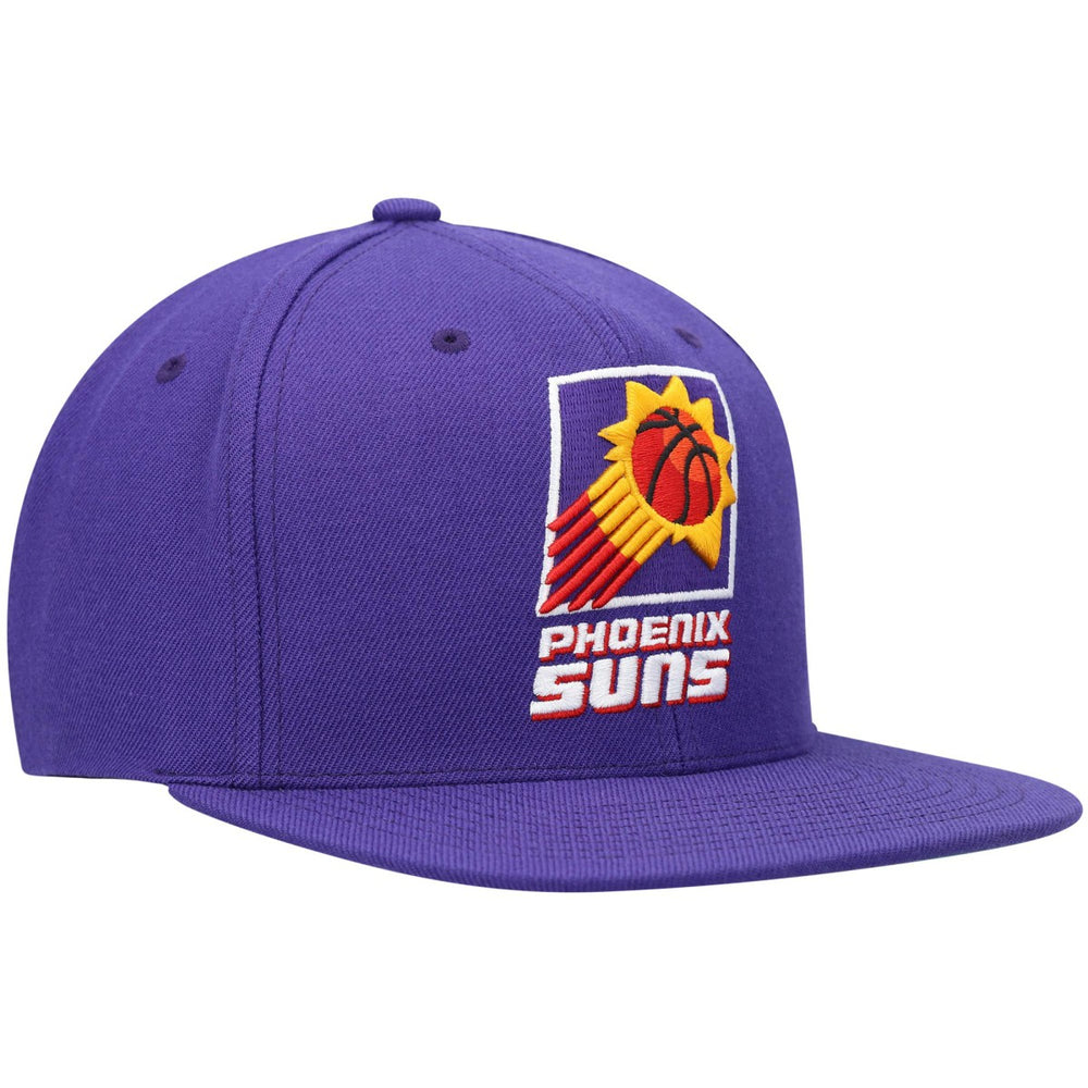 Purple Phoenix Suns Hardwood Classics Team Ground 2.0 Snapback Hat | NBA