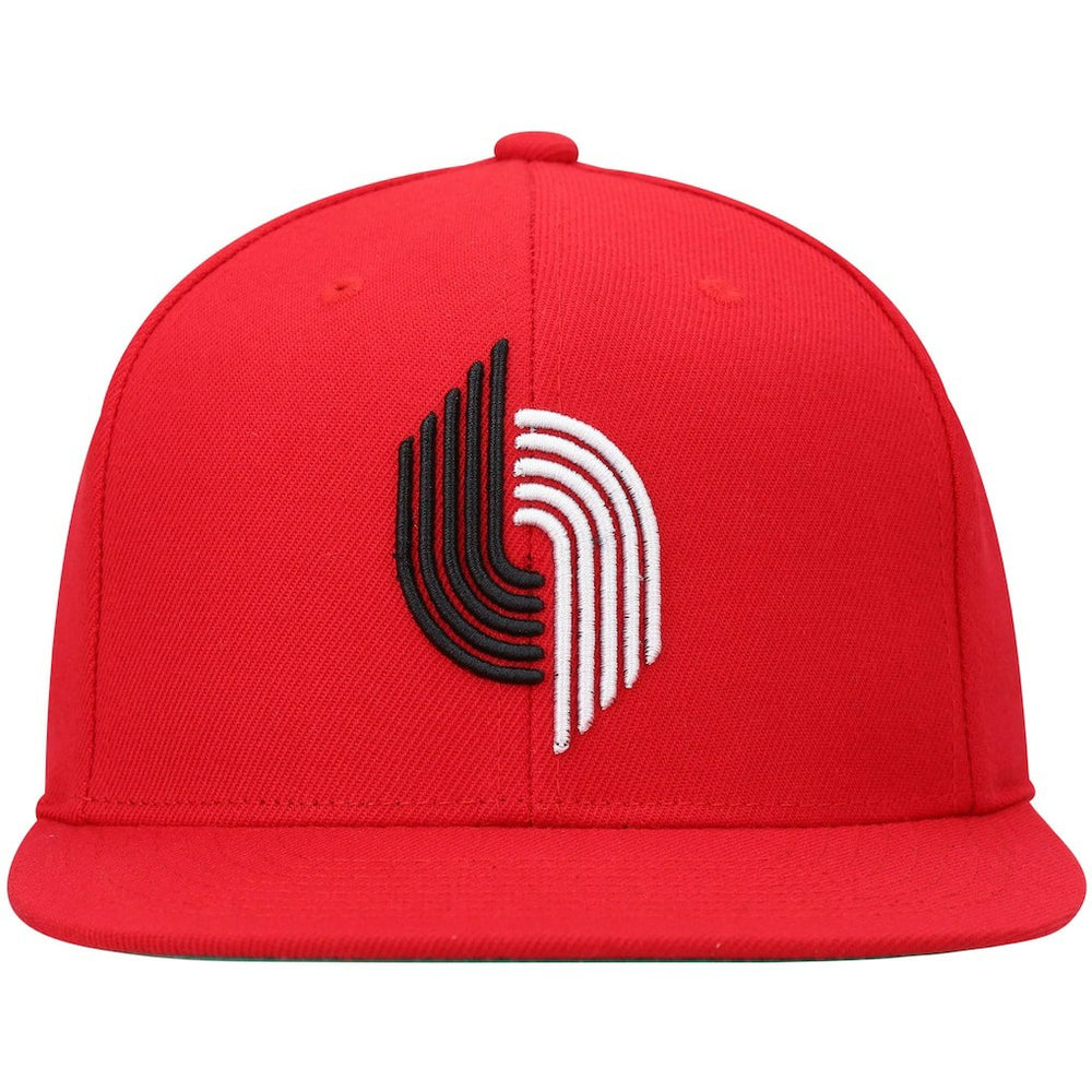 Red Portland Trail Blazers Hardwood Classics Team Ground 2.0 Snapback Hat sale | NBA