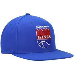 Blue Sacramento Kings Hardwood Classics Team Ground 2.0 Snapback Hat | NBA