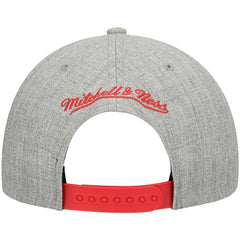 Heathered Gray Atlanta Hawks Hardwood Classics Team 2.0 Snapback Hat | NBA