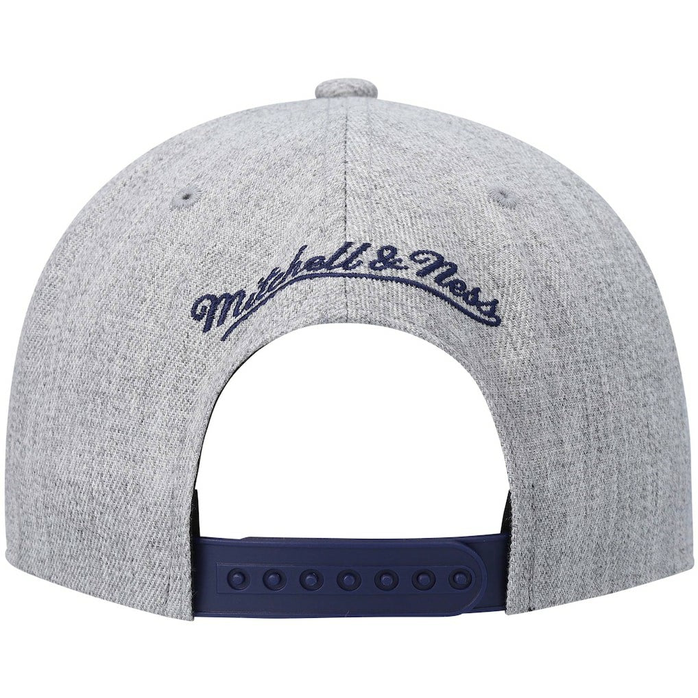 Heathered Gray Golden State Warriors Hardwood Classics Team 2.0 Snapback Hat sale | NBA