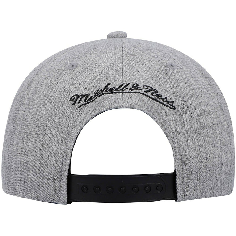 Heathered Gray Philadelphia 76ers Hardwood Classics Team 2.0 Snapback Hat | NBA