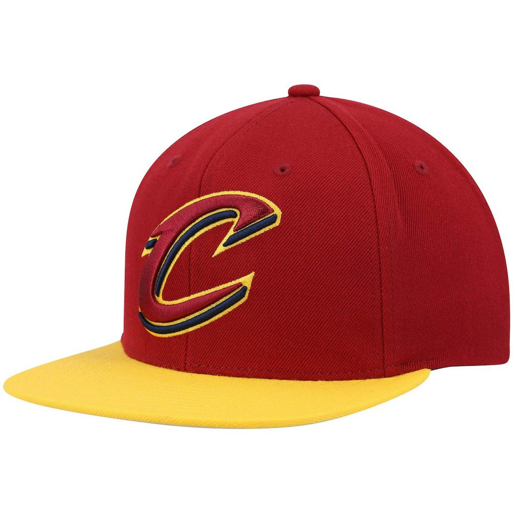 Wine/Gold Cleveland Cavaliers Team Two-Tone 2.0 Snapback Hat sale | NBA