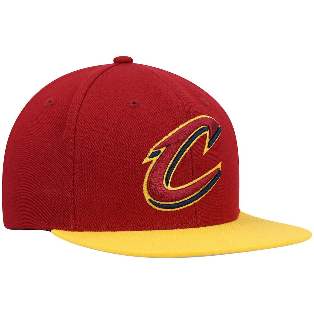 Wine/Gold Cleveland Cavaliers Team Two-Tone 2.0 Snapback Hat sale | NBA