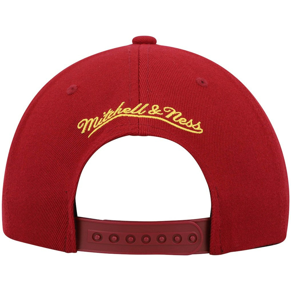 Wine/Gold Cleveland Cavaliers Team Two-Tone 2.0 Snapback Hat sale | NBA