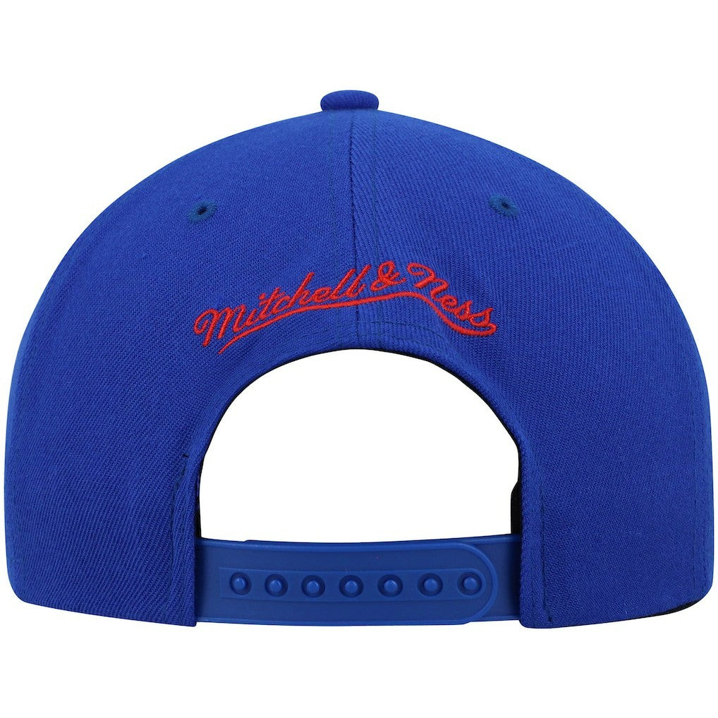 Royal/Red Philadelphia 76ers Team Two-Tone 2.0 Snapback Hat | NBA