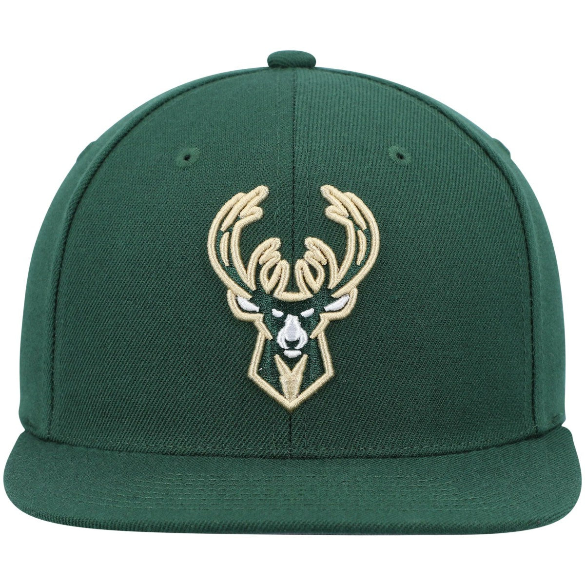 Hunter Green Milwaukee Bucks Ground 2.0 Snapback Hat | NBA