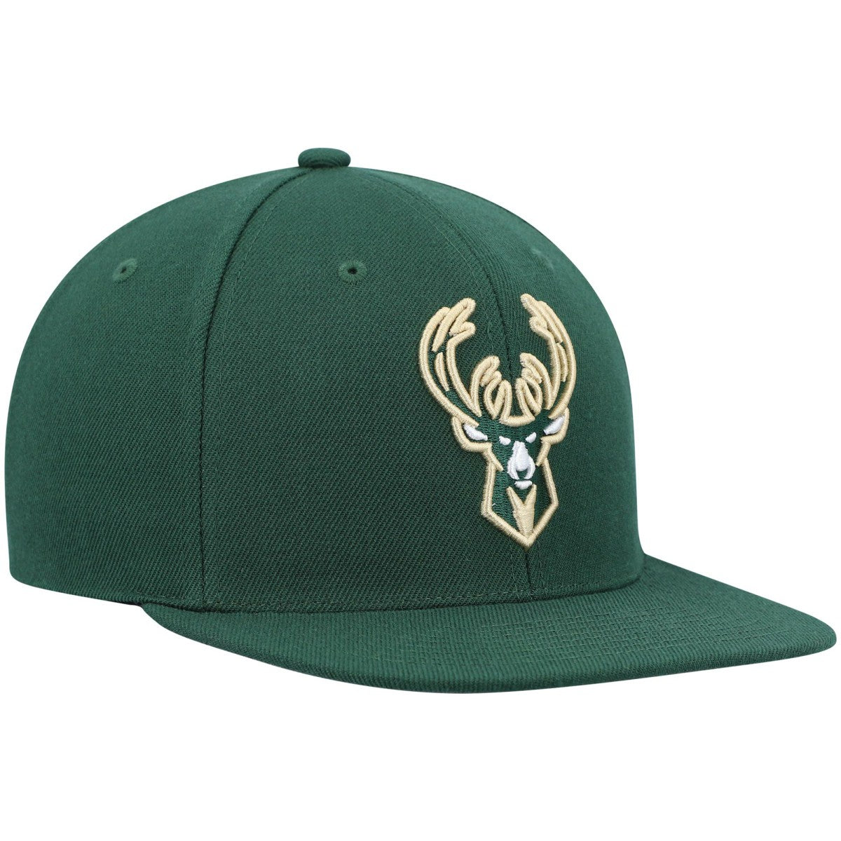 Hunter Green Milwaukee Bucks Ground 2.0 Snapback Hat | NBA