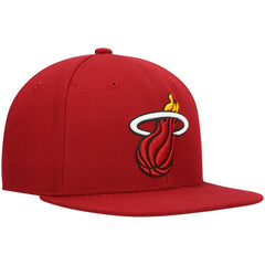 Red Miami Heat Ground 2.0 Snapback Hat | NBA