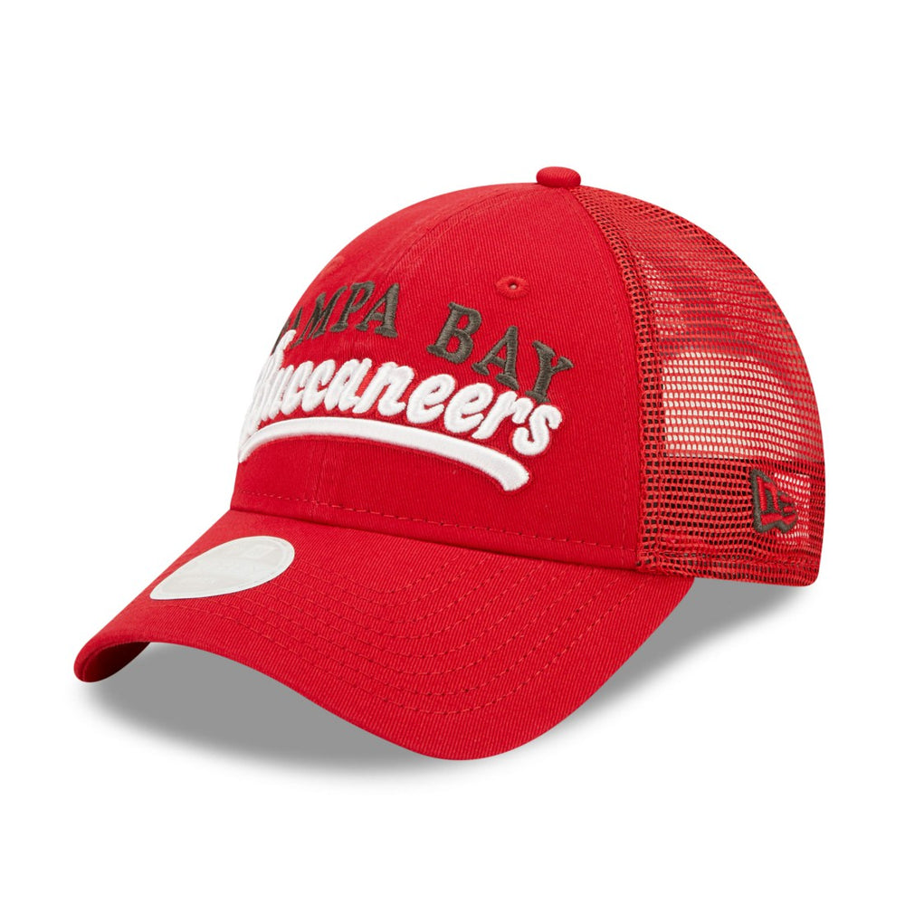 Tampa Bay Buccaneers Women's Team Trucker 9FORTY Snapback Hat | NFL On sale