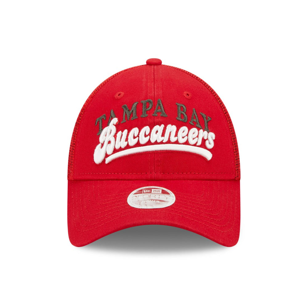 Tampa Bay Buccaneers Women's Team Trucker 9FORTY Snapback Hat | NFL On sale