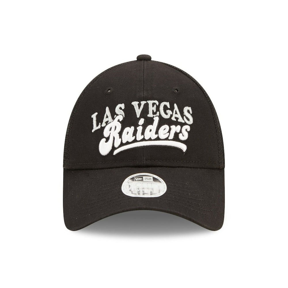 Las Vegas Raiders Women's Team Trucker 9FORTY Snapback Hat | NFL Sale