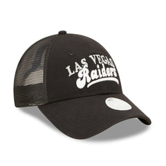 Las Vegas Raiders Women's Team Trucker 9FORTY Snapback Hat | NFL Sale