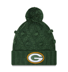 Green Bay Packers Women's Toasty Cuffed Knit Hat with Pom | NFL On sale