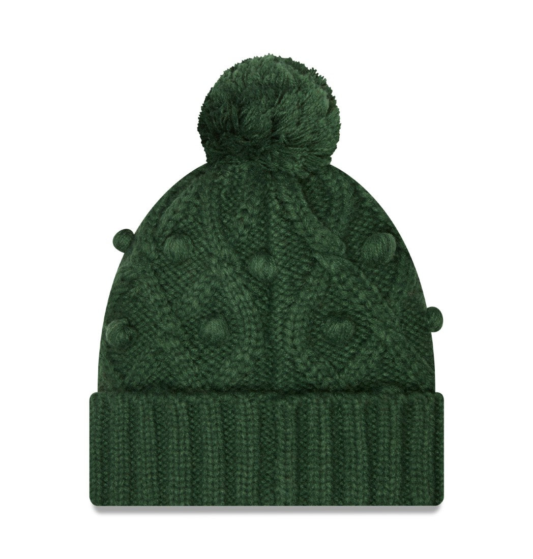 Green Bay Packers Women's Toasty Cuffed Knit Hat with Pom | NFL On sale