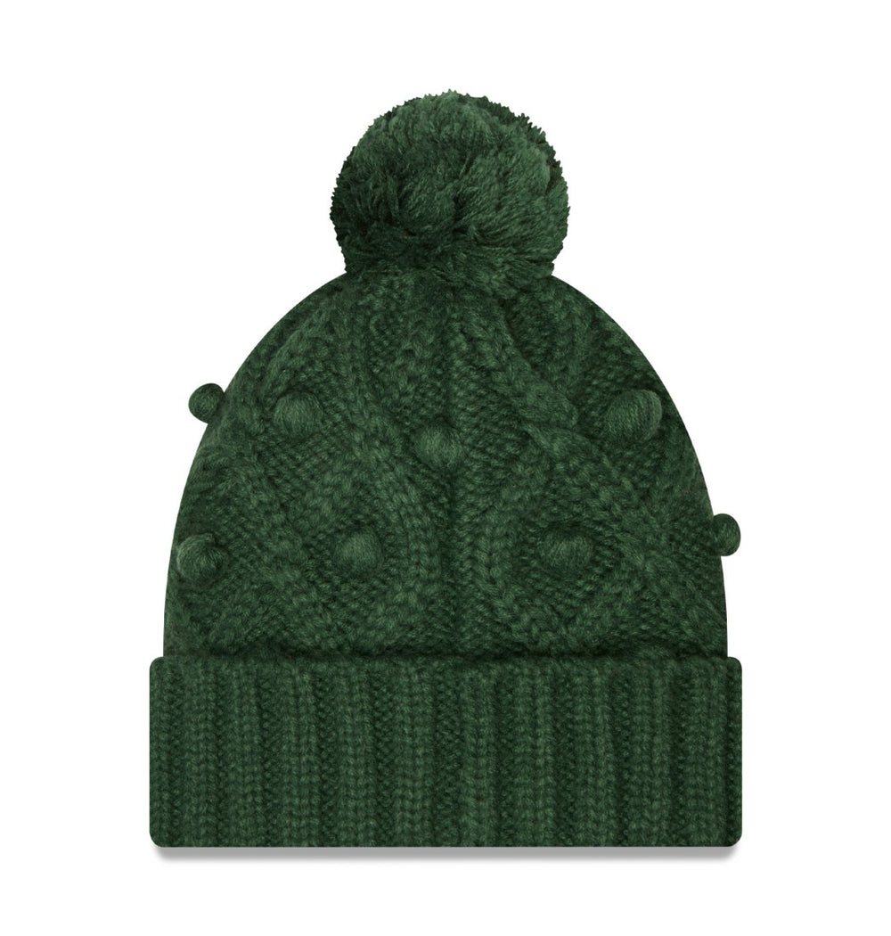Green Bay Packers Women's Toasty Cuffed Knit Hat with Pom | NFL On sale