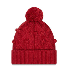 Arizona Cardinals Women's Toasty Cuffed Knit Hat with Pom | NFL Online