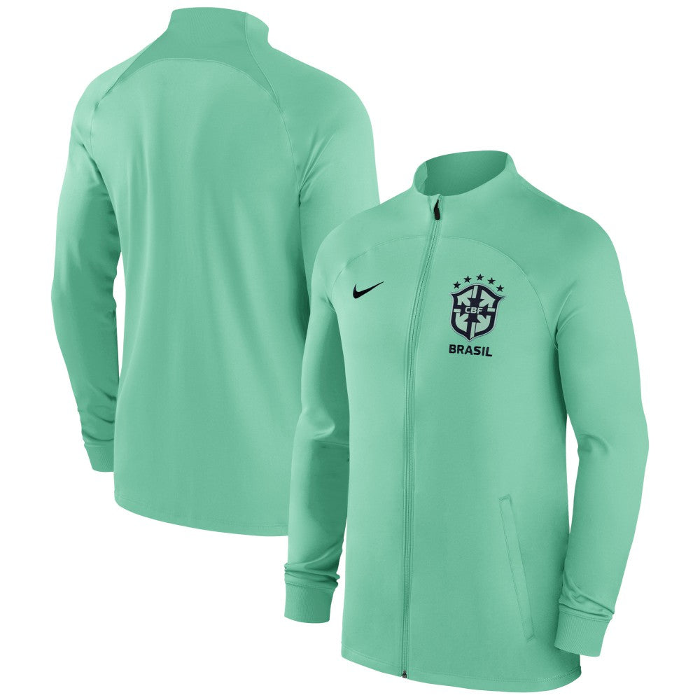 Brazil National Team Strike Raglan Full-Zip Performance Track Jacket