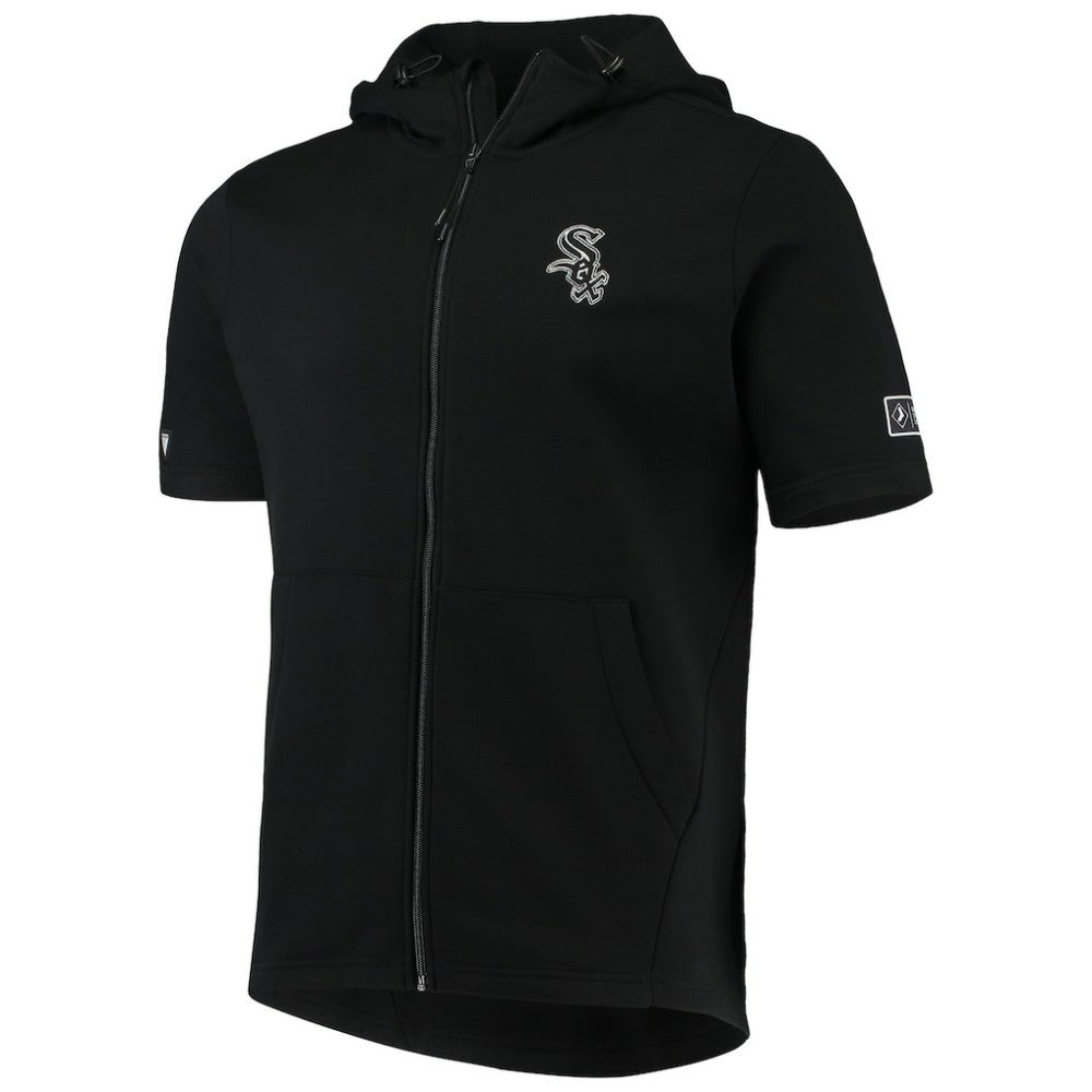 Chicago White Sox Levelwear Recruit Short Sleeve Full-Zip Hoodie Jacket - MLB Jackets