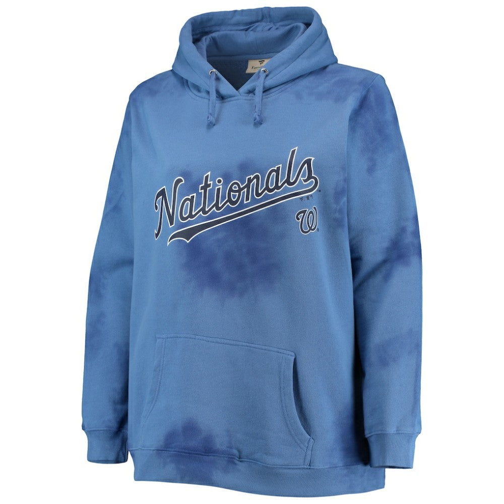 Washington Nationals Women's Plus Size Cloud Pullover Hoodie - MLB Hoodies