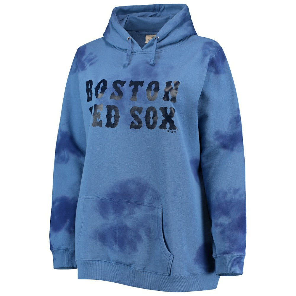 Boston Red Sox Women's Plus Size Cloud Pullover Hoodie - MLB Hoodies