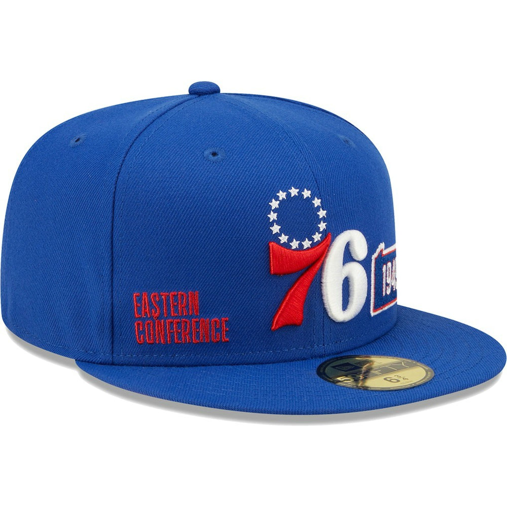 Royal Philadelphia 76ers Fall 22 Identity 59FIFTY Fitted Hat | NBA
