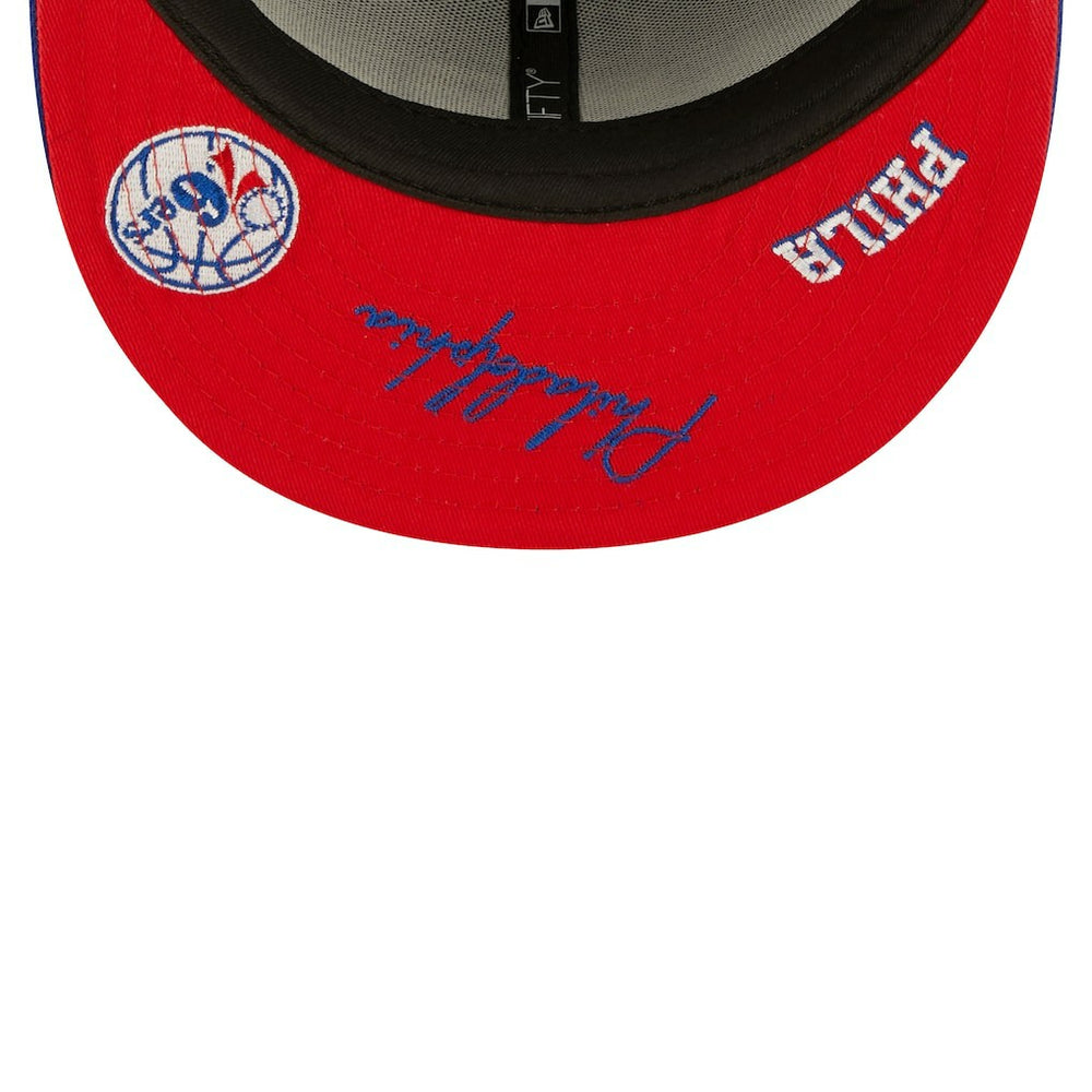 Royal Philadelphia 76ers Fall 22 Identity 59FIFTY Fitted Hat | NBA