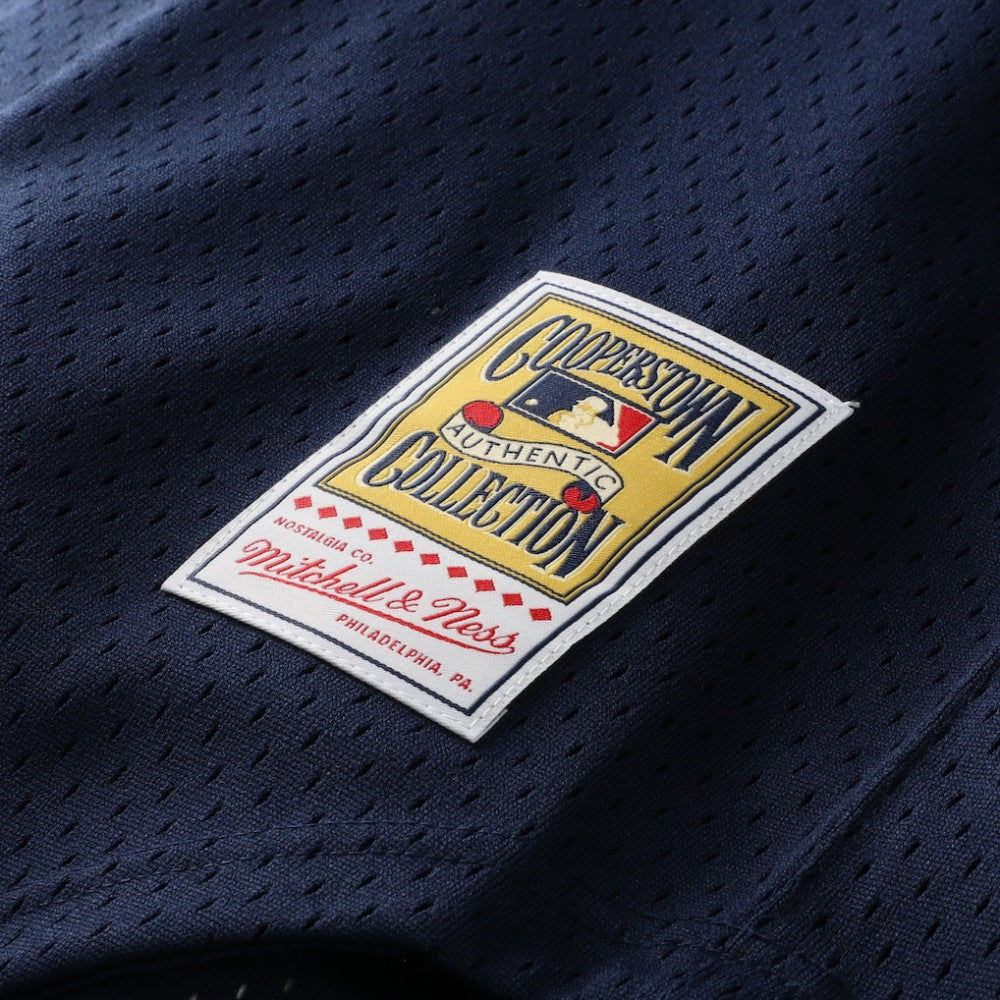 Rickey Henderson New York Yankees Mitchell & Ness Cooperstown Collection Mesh Batting Practice Button-Up Jersey - MLB Jerseys