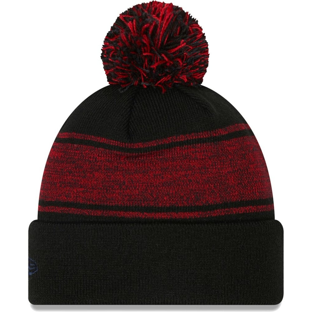 Boston Red Sox New Era Chilled Cuffed Knit Hat with Pom - MLB Hats