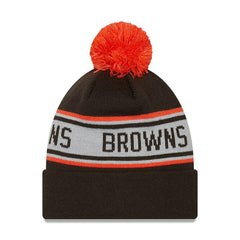 Cleveland Browns Preschool Repeat Cuffed Knit Hat with Pom | NFL US