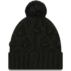 Pittsburgh Steelers Girls Youth Toasty Cuffed Knit Hat with Pom | NFL New